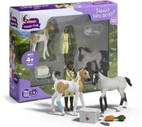 Schleich Figurine Soins pour les bébés animaux de Sarah
