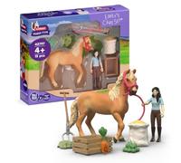 Schleich Coffret de jeu Kit de Soins Emily 42797 – Horse Club – 15 pièces – Dès 4 ans