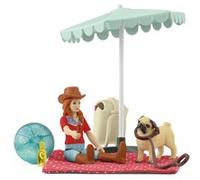 Schleich HORSE CLUB Mini Monde - Hannah voyage au lac, Jeu de construction
