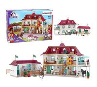 Schleich Horse Club - Propriété avec écurie Lakeside, figurine pour enfants de 5 ans et plus