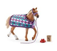 schleich HORSE CLUB Pur-sang + Couverture