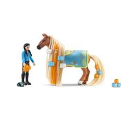 SCHLEICH Horse Club Sofia's Beauties Kim & Caramelo Toy Figure Starter Set, Mult
