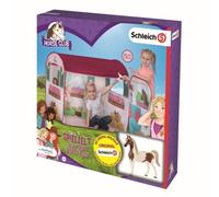 Schleich Horse Club Tente de Jeu avec 1 cheval 100x70x80cm