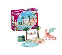 Schleich Ile au trésor avec Maman et bébé Dragon