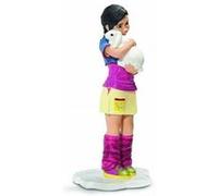 Schleich Jeune fille avec lapin nain - 13902 G