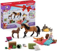 Schleich Jouets Schleich Horse Club 98982 Calendrier de l'Avent 2024 HC Calendrier de l'Avent pour jouer Saison Calendrier de l'Avent