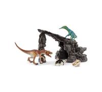 Schleich - Kit de dinosaures avec grotte - 41461