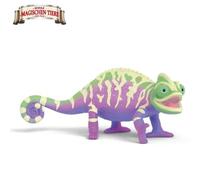 schleich L’ÉCOLE des Animaux Magiques | Caspar aux Couleurs Arc-en-Ciel 14957 | Figurine de caméléon du Film | Figurine réaliste et détaillée | idée Cadeau pour Enfants dès 3 Ans | 10 x 5 x 6 cm