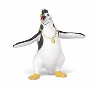 Schleich Figurine Juri (manchot) avec chaîne dorée – réaliste 9 x 3 x 7 cm