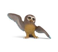 Schleich Figurine Muriel 14951 – Hibou réaliste et détaillé – L'École des Animaux Magiques