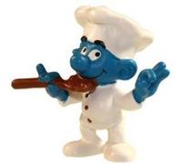 Schleich - Les Schtroumpfs figurine Schtroumpf Cuisinier 6 cm G