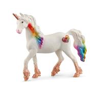 SCHLEICH-Licorne arc-en-ciel femelle multicolore Schleich Bayala - 12.5 cm