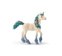 Schleich Licorne aux fleurs Poulain 70591 Multicolore