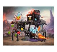 schleich ELDRADOR Creatures | MasterCave Smashrador 42757 | Coffret avec 4 BattleCaves, 4 Minis, Robot, Lion de Lave & Super Cristal | Fonctions variées & Accessoires | Dès 6 Ans | 119 pièces