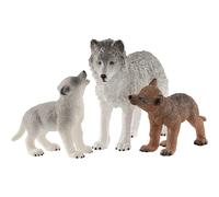 Wild Life Maman Loup Avec Louveteaux