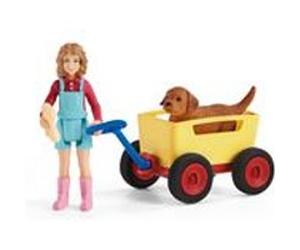Schleich Outing With The Handcart G