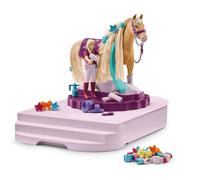 Schleich Figurine magique Bayala Pégase aux Fleurs 70590 – Détails scintillants – Cadeau 5-12 ans