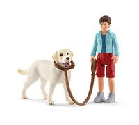 Schleich Promenade avec Labrador Retriever