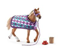 Schleich English Thoroughbred with Blanket