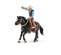 Farm World Selle Western Avec Un Cowboy