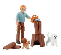 Schleich Set de Poche ! Forestier, Figurine