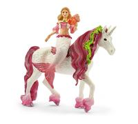 Schleich Sirène Feya sur Licorne de mer