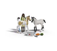 Schleich Trousse De Premiers Secours De Sarah (42777) Figurines D´animaux
