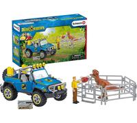 Schleich Véhicule tout-terrain avec avant-poste dino 41464