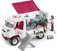 Schleich Mobile Tierärztin mit Hannoveraner Fohle