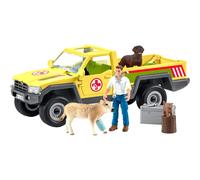 Schleich Visite Du Vétérinaire De Farm World à La Ferme