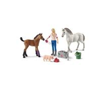 Visite du vétérinaire pour la jument et le poulain - 42486 G