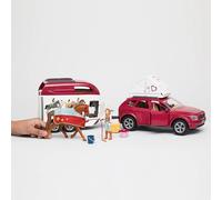 Schleich 42535 Grand Voyage équestre en Voiture + remorque (Horse Club) Multicolore