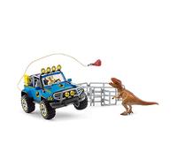 Schleich Dinosaurs Off-road Vehicle With Dino Outpost Figure Multicolore