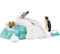 Schleich Wild Life 42661 Le plaisir de la famille pingouin