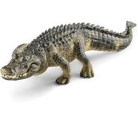Schleich Wild Life | Alligator 14727 | Figurine Animale réaliste | Jouet de Zoo | Superbe Cadeau pour garçons et Filles | déco d’Anniversaire | Figurine dès 3 Ans | 19 x 6 x 4 cm
