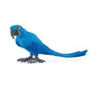 Schleich Figurine Ara hyacinthe 14859, Wild Life, dès 3 ans, 2 x 8 x 4 cm