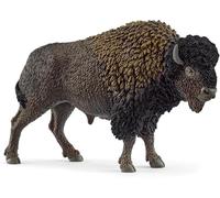 Schleich Wild Life | Bison 14879 | Figurines d’Animaux fidèles aux détails | Jouet de Zoo & Jouet éducatif | Cadeau pour garçons et Filles | déco d’Anniversaire | Figurine dès 3 Ans | 13 x 4 x 8 cm