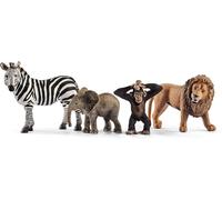 schleich WILD LIFE - Coffret avec 4 animaux sauvages à collectionner comprenant