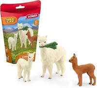 Schleich Figurine d'alpaga Wild Life Animals 42544n Multicolore