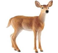 Schleich Figurine Biche de Virginie – Biche à queue blanche Wild Life