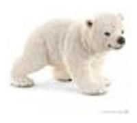 Schleich World of Nature: Wild Life - Ourson polaire marchant - blanc Beige G