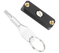 Schleiche Rails de sécurité en aluminium anti-chute Pince à double tête Design léger pour appareil photo Accessoires de trépied Compatibilité Double tête Anti-chute Accessoires de photographie