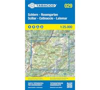 Schlern-Rosengarten/Sciliar-Catinaccio-Latemar. Carta topografica in scala 1:25.000, antistrappo, impermeabile, fotodegradabile. Ediz. multilingue