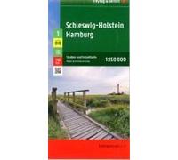 Schleswig-Holstein - Hamburg, Straßen- Und Freizeitkarte 1:150.000, Freytag & Berndt
