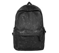 Schlichter Rucksack für Damen und Herren, modischer Freizeitrucksack aus Nylon, trendiger Schulrucksack für Mittel- und Oberschüler, vielseitiger Tagesrucksack für Alltag, Pendeln und Reisen