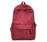 Schlichter Rucksack für Damen und Herren, modischer Freizeitrucksack aus Nylon, trendiger Schulrucksack für Mittel- und Oberschüler, vielseitiger Tagesrucksack für Alltag, Pendeln und Reisen