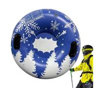 Schlitten für Schnee,Snow Tube,Schneespielzeug Schneeschlitten | 35.4 Zoll Erleben Sie das beste Skiabenteuer Schneeschlauch für Kinder und Erwachsene im Winter im Freien zum Skifahren und Rodeln