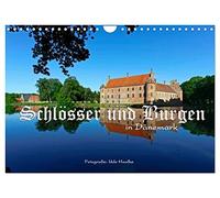 Schlösser und Burgen in Dänemark 2026 (Wandkalender 2026 DIN A4 quer), CALVENDO Monatskalender: Bildreise durch Adelshäuser und Herrensitze in Dänemark