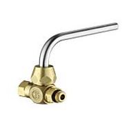 Verrouille la vanne d'échantillonnage 0081320800001 tuyau en acier inoxydable avec adaptateur 3/8", laiton, 2000 /4"