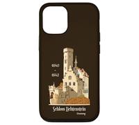Schloss Lichtenstein, Allemagne, Dessin à la Main Coque pour iPhone 12/12 Pro
